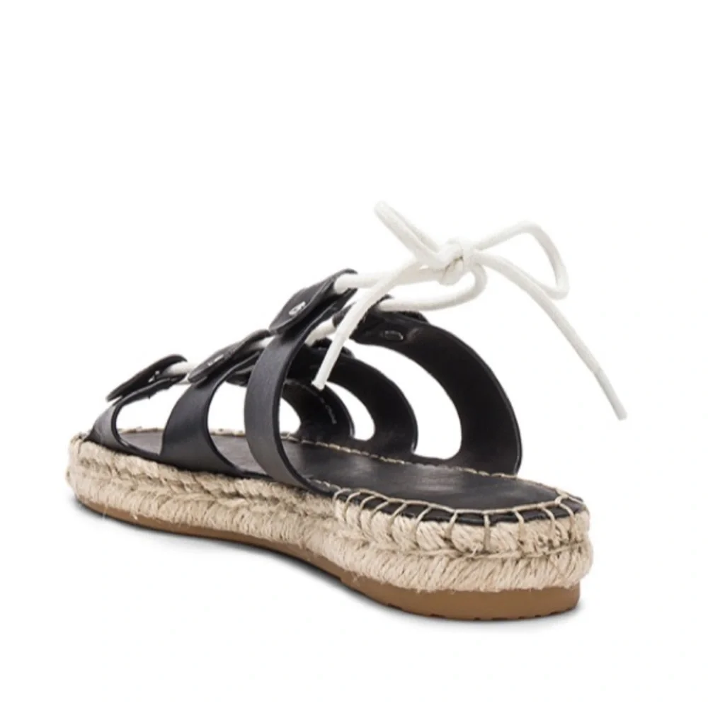 Dolce Vita REVOLVE Vana Espadrille Black Sandals - Picture 3 of 4